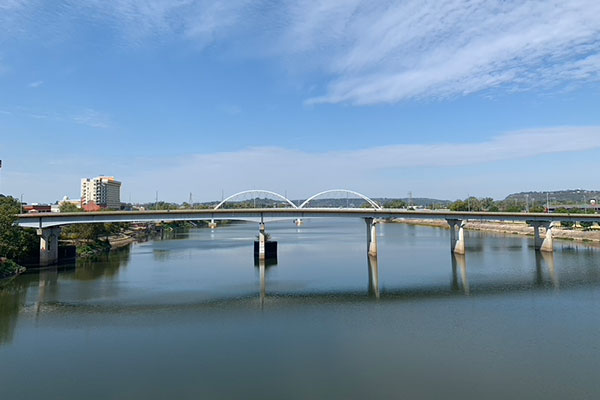 Arkansas River from Hunction Bridge