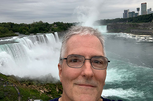 Pat by Niagara Falls