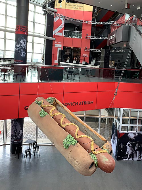 Hot Dog stage prop