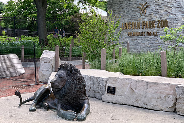 Lincoln Park Zoo entrance