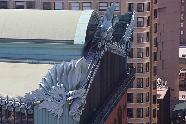 Roof of library