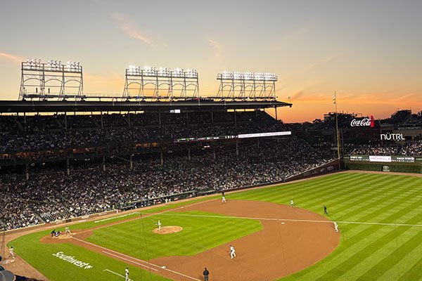 Infield at Wrigley Field