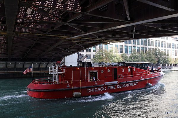 Chicago Fire Department boat