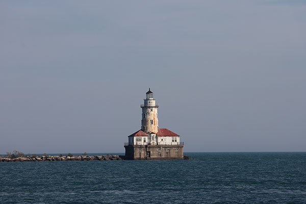 Lighhouse as seen from Navy Pier