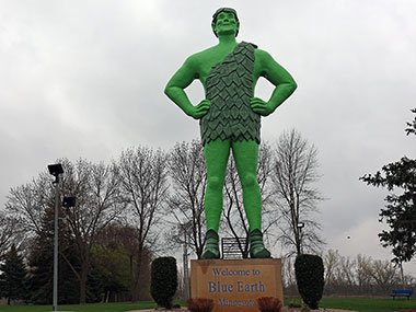 Jolly Green Giant Statue