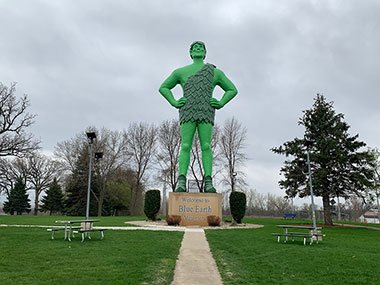 Jolly Green Giant Statue