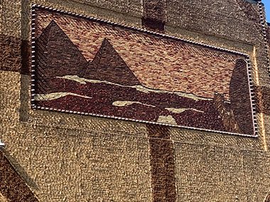 Corn Palace corn panel