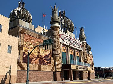Entrance to Corn Palace