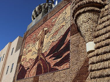 Corn Palace art near front door