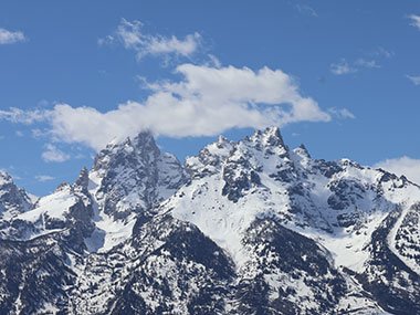 Grand Teton National Park tall mountain peaks