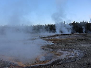 Geyser basin - Yellowstone National Park