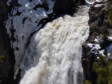 Lower Falls from close up