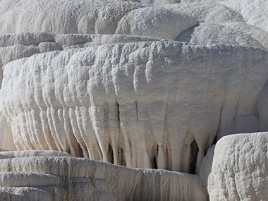 Yellowstone National Park salt formation