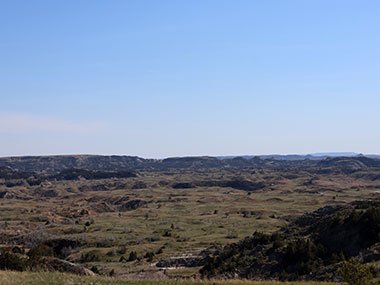 Theodore Roosevelt National Park valley