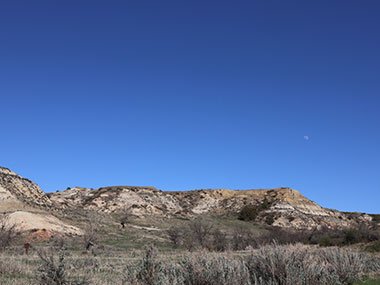 Theodore Roosevelt National Park red cliffs