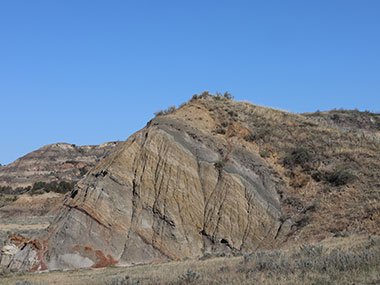 Theodore Roosevelt National Park rock formation