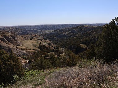 Theodore Roosevelt National Park valley