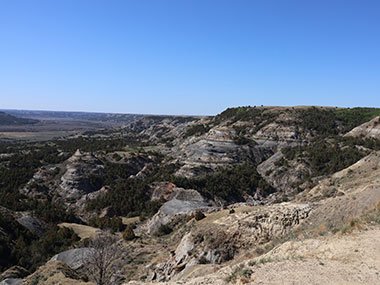 Valley of Theodore Roosevelt National Park
