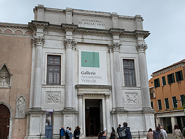 Entrance to Gallerie dell'Accademia