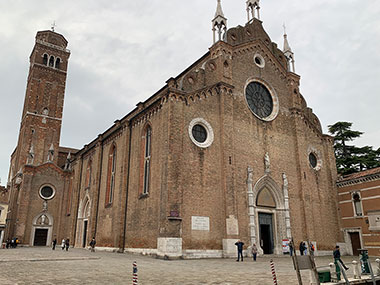 Exterior view of church