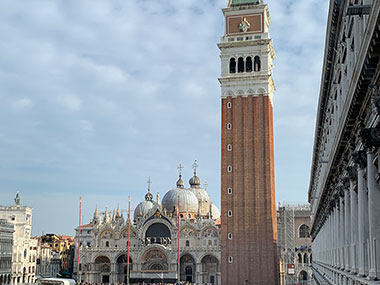 Balcony view of St. Mark's Square