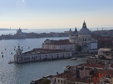 Religious buildings along the water