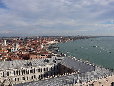 Coast line of Venice