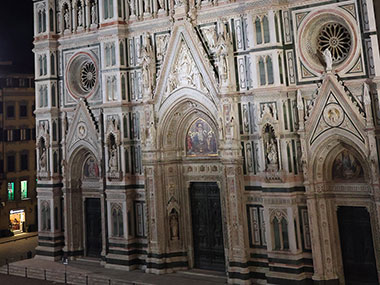 Closeup of Cathedral doors
