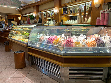 gelato stand