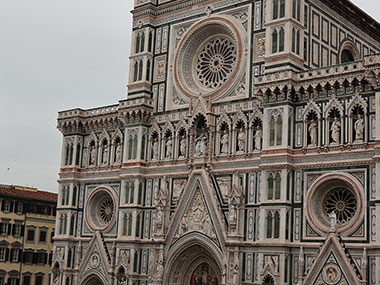 Front of Cathedral during day