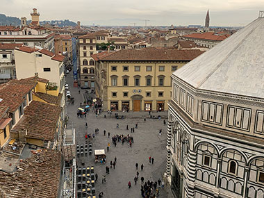 View toward Baptistery