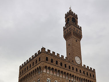 Bell tower at Piazza della Signoria