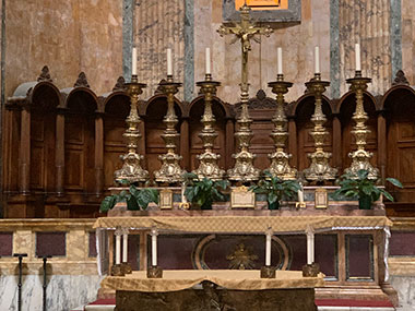 Altar at Pantheon