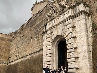 Entrance to Vatican Museums