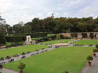 Courtyard at Vatican Museums