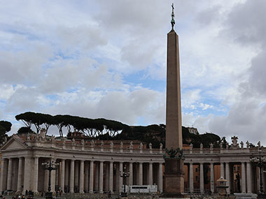 Entrance area of St. Peter's Basilica