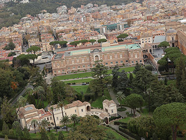 House next to St. Peter's Basilica