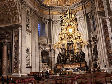 Altar of St. Peter's Basilica