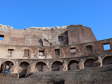 Wall of the Colosseum