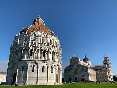 Baptistery next to the Cathedral - Pisa