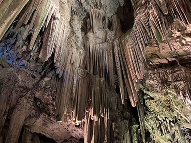 Roof of cave - Gibraltar