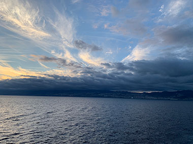 Sunset over Tenerife