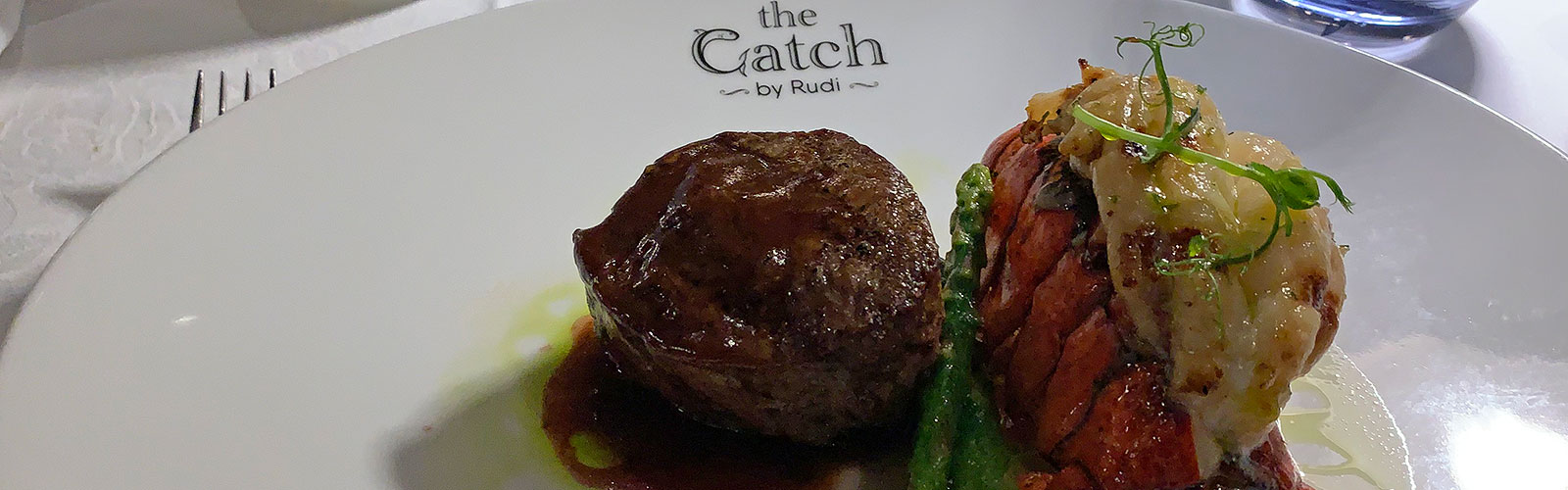 Steak and Lobster from Catch By Rudy