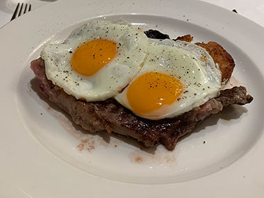 Two eggs and steak - Enchanted Princess