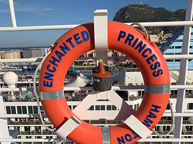 Life ring on Enchanted Princess