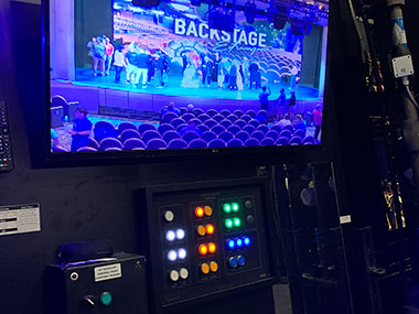 Monitor backstage - Enchanted Princess