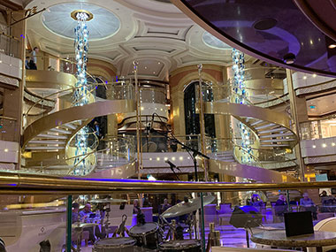 Main lobby area on Enchanted Princess