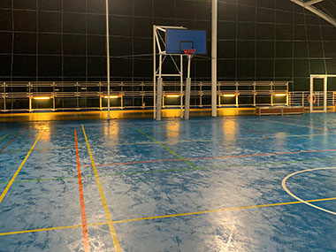 Basketball court on Enchanted Princess