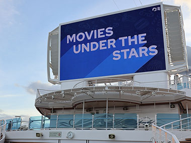 Movies Under the Stars on screen - Enchanted Princess
