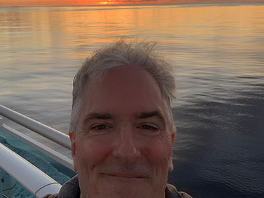Pat selfie - November 28, 2023 Sunset